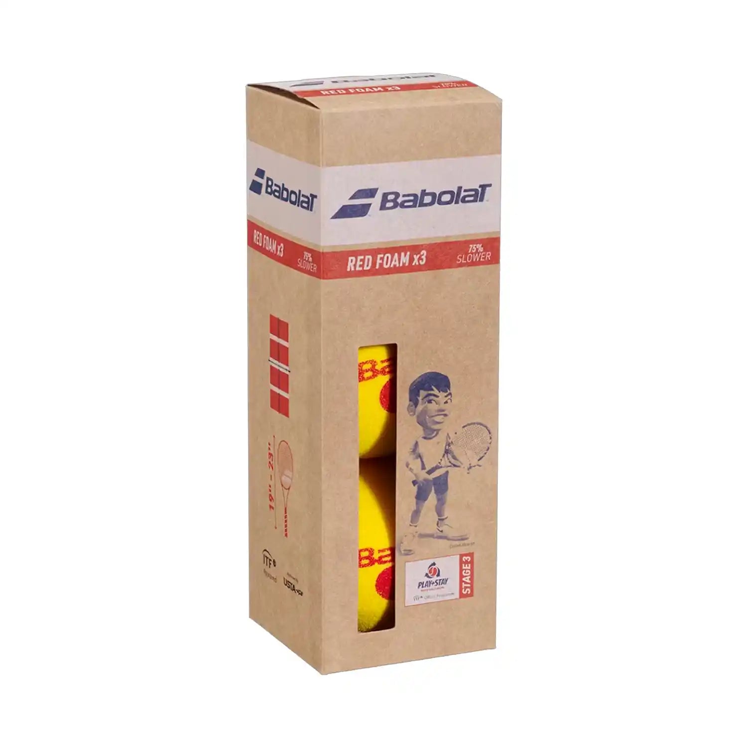 Babolat Red Foam Balls (3 pack)