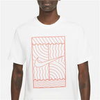 Nike Court Mens Tee SSNL Court OZ (White/Orange)