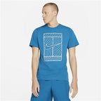 Nike Mens Oz Slam Court T-Shirt (Green/Abyss)