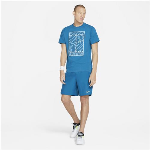 Nike Mens Oz Slam Court T-Shirt (Green/Abyss)