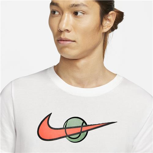 Nike Court Mens Swoosh Tee (White)