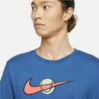 Nike Court Swoosh Tennis Tee (Blue)