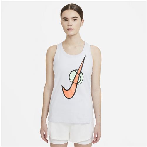 Nike Womens Nike Court Tank Swoosh Tennis