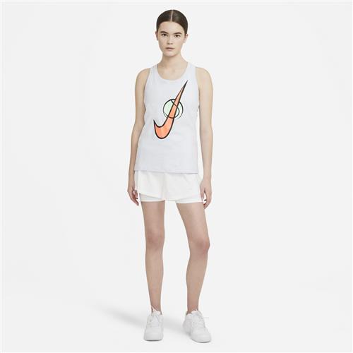Nike Womens Nike Court Tank Swoosh Tennis