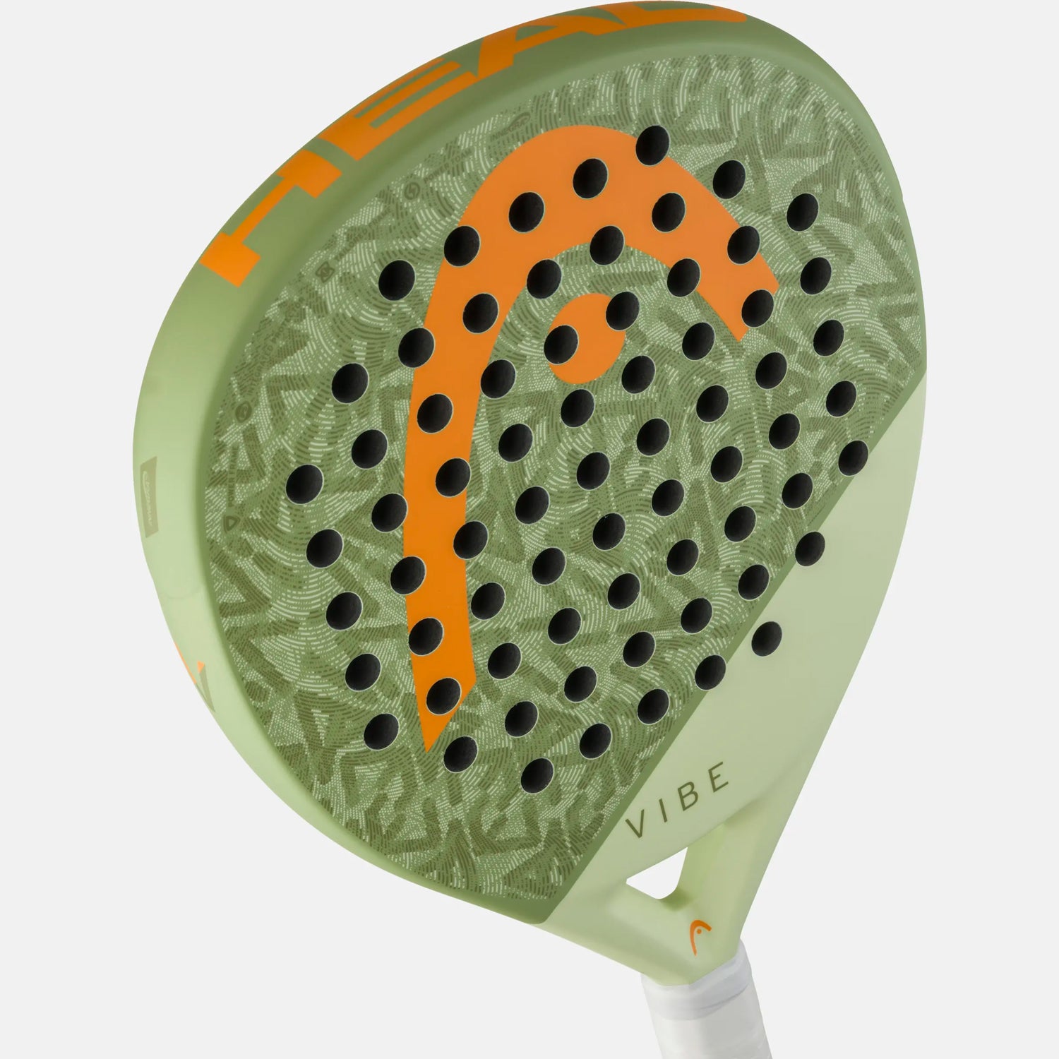 Head Vibe 2026 Padel Racquet (Grey/Orange)