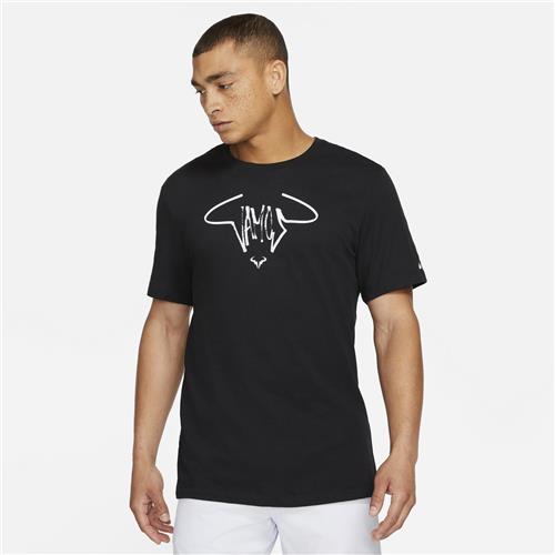 Nike Court Mens Rafa Vamos Tee (Black)