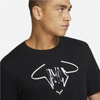 Nike Court Mens Rafa Vamos Tee (Black)