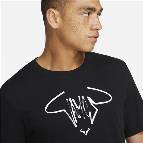 Nike Court Mens Rafa Vamos Tee (Black)