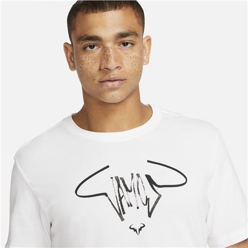 Nike Court Mens Rafa Vamos Tee (White)