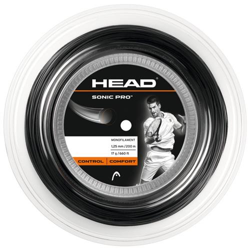 Head Sonic Pro 125/17 200m Reel (Black)