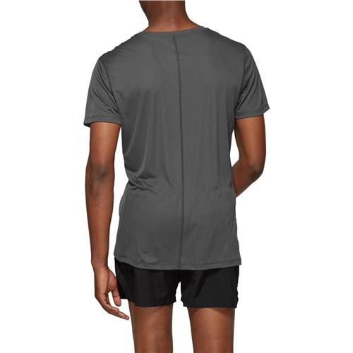 Asics Mens Short Sleeved Top (Dark Grey)