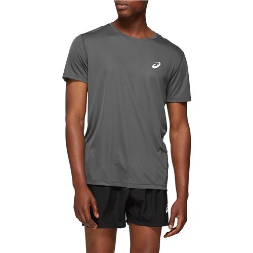 Asics Mens Short Sleeved Top (Dark Grey)