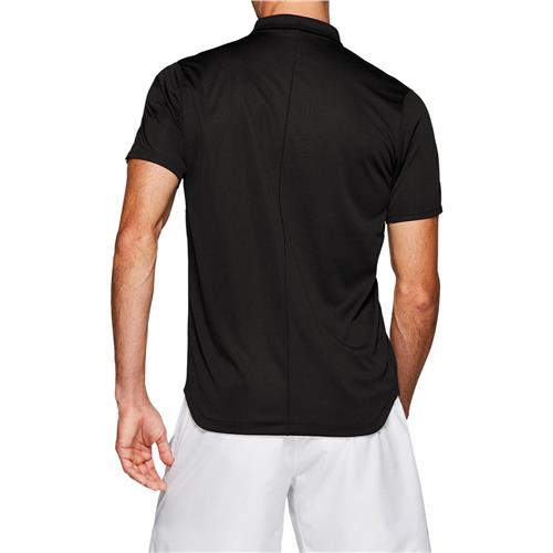 Asics Mens Performance Club Polo-Shirt (Black)