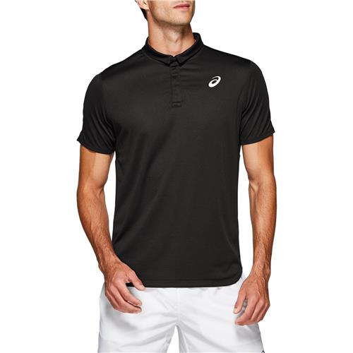 Asics Mens Performance Club Polo-Shirt (Black)