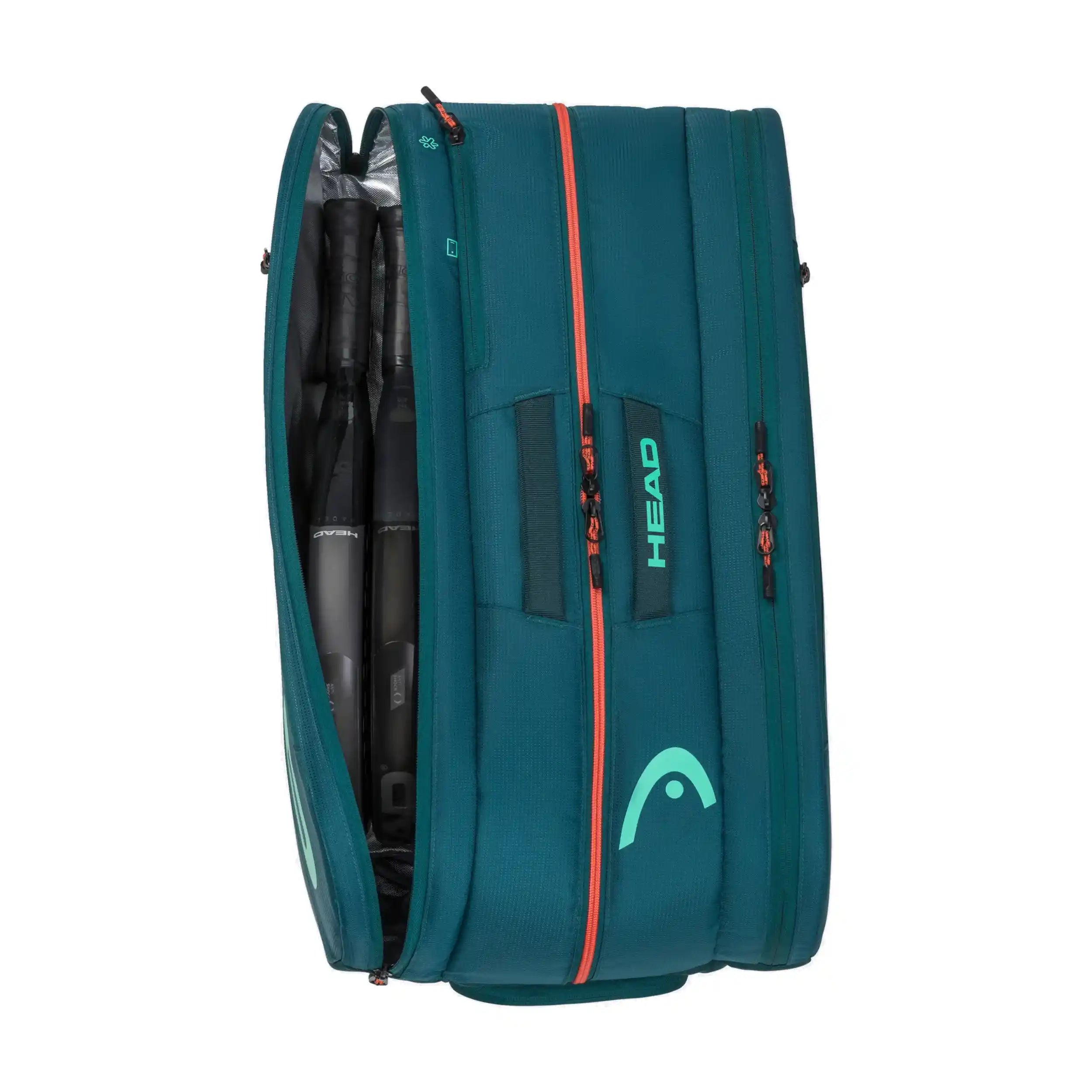 Head Tour Padel Bag L (Green/Orange)