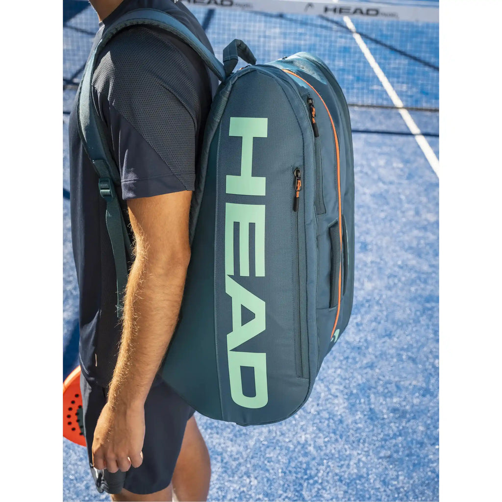 Head Tour Padel Bag L (Green/Orange)
