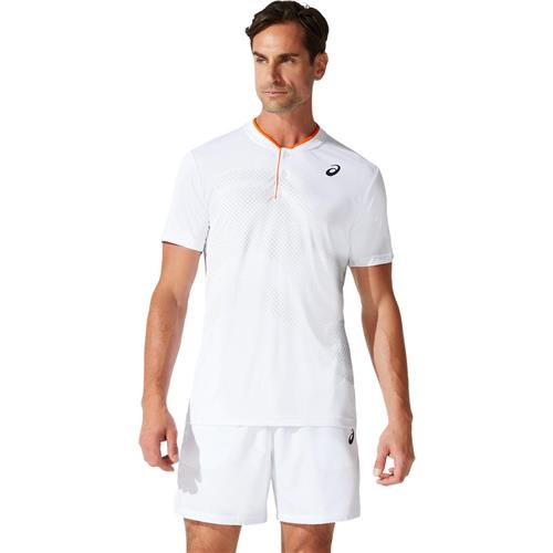 Asics Mens Court M GPX Polo (Brilliant White)