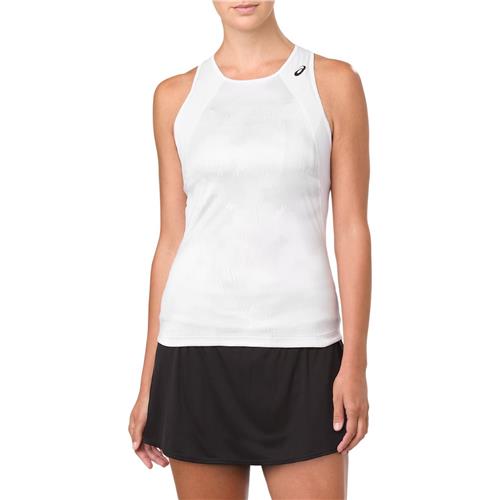 Asics Womens Club Graphic Tank (White)