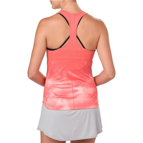 Asics Womens Club Graphic Tank (Papaya)