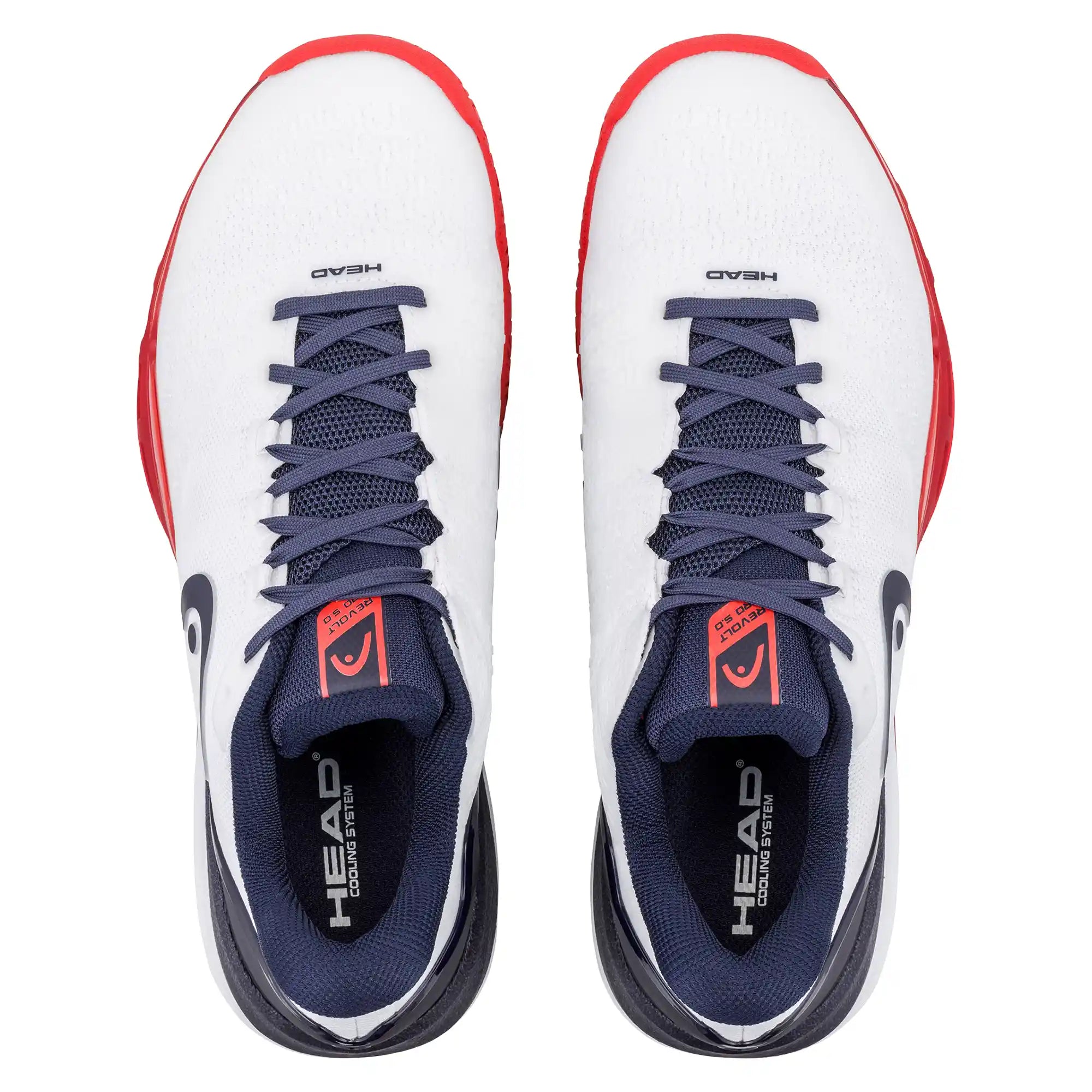 Head Revolt Pro 5.0 Men's Shoes (White/Navy)