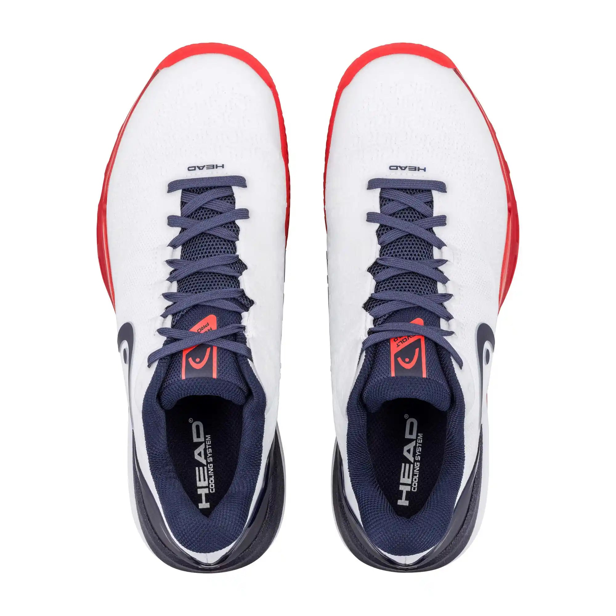 Head Revolt Pro 5.0 Clay Men's Shoes (White/Navy)