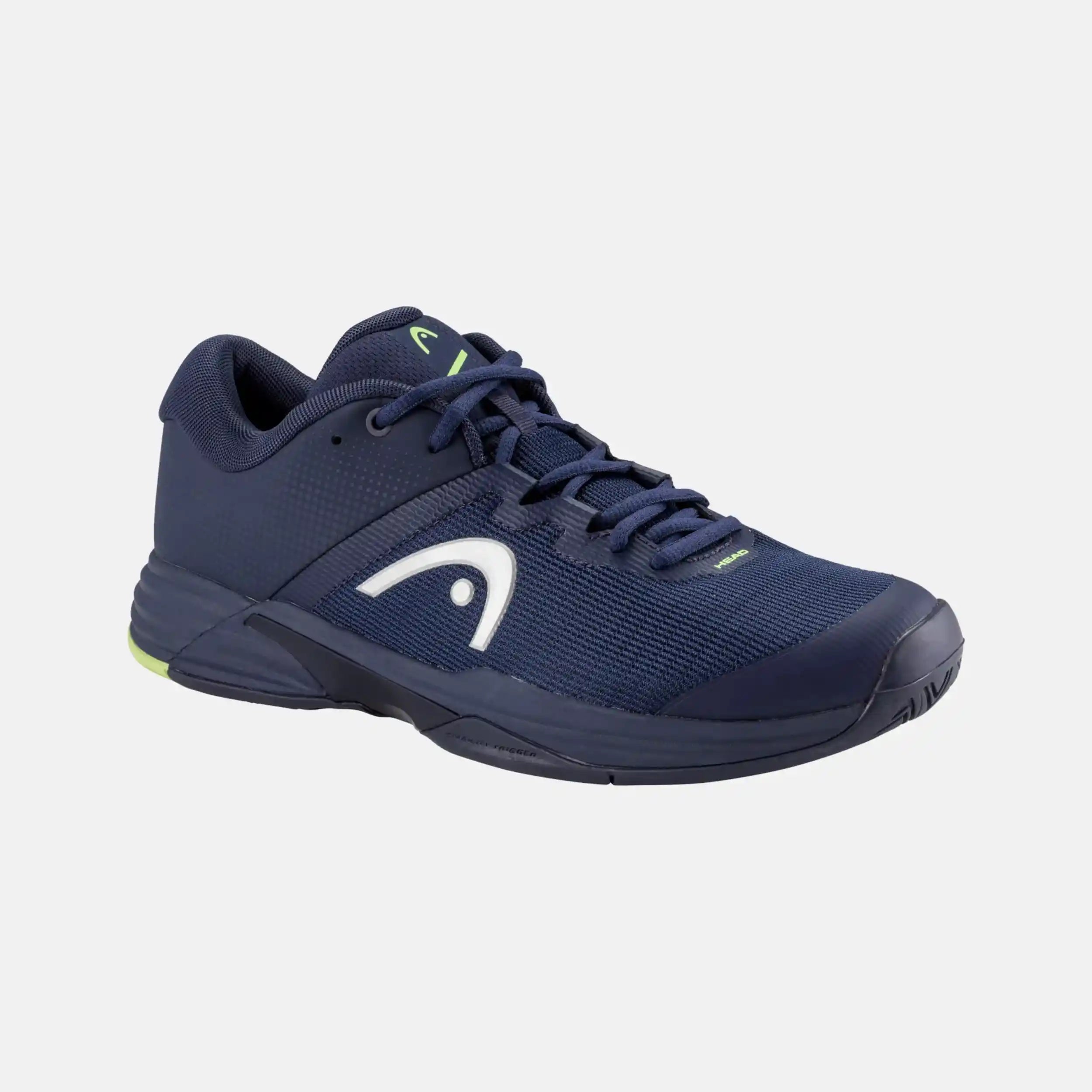 Head Revolt Evo 2.0 Mens Tennis Shoes (Navy/Lime)