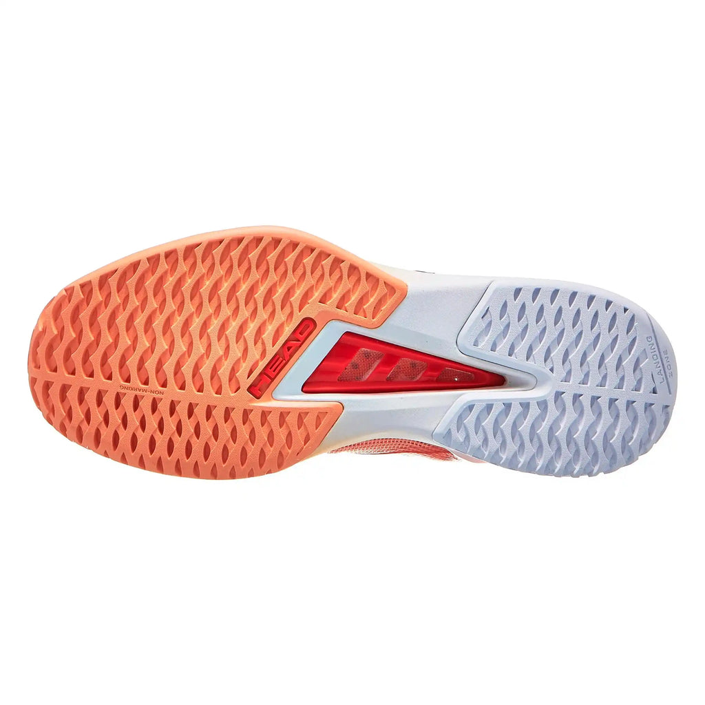 Head Sprint Pro 4.0 Womens Tennis Shoes (Coral/White)