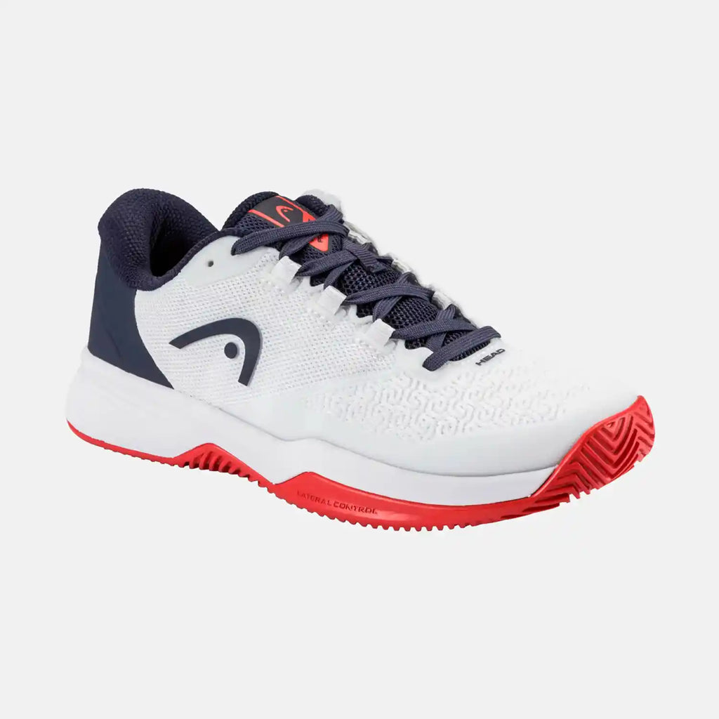 Head Revolt Pro 5.0 Clay Junior Tennis Shoes (White/Navy)