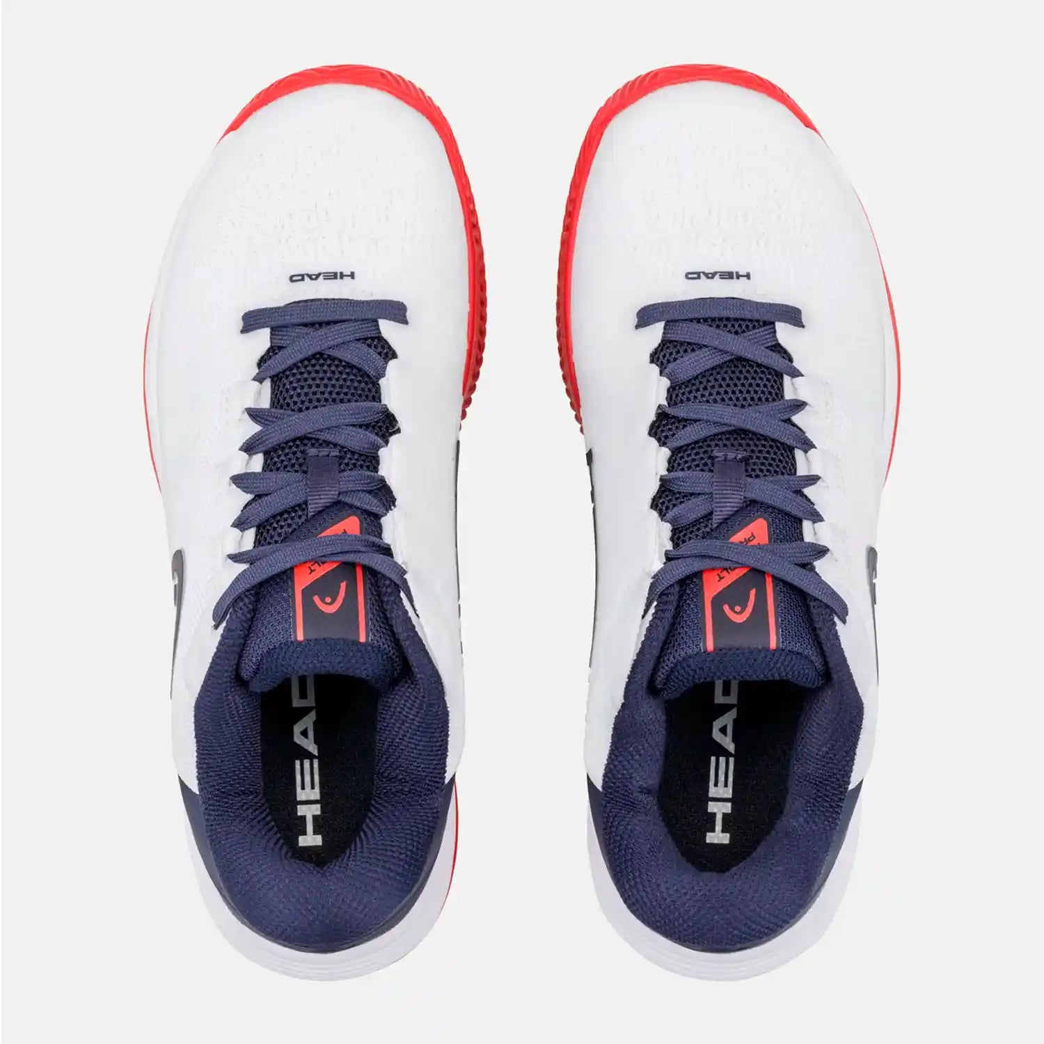 Head Revolt Pro 5.0 Clay Junior Tennis Shoes (White/Navy)