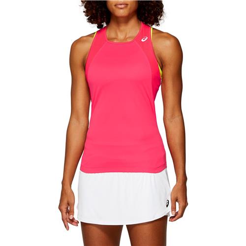 Asics Womens Club Tank Top (Laser Pink)