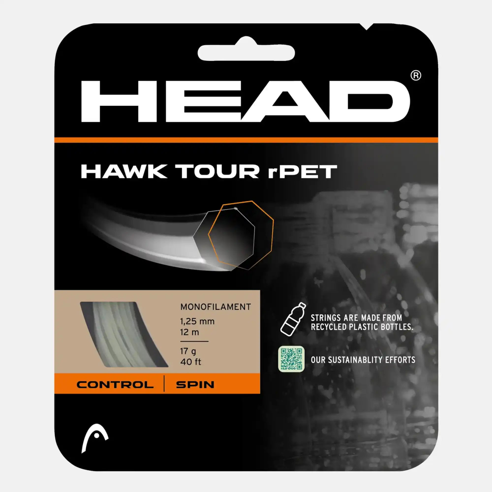 Head Hawk Tour rPET 17g/1.25mm 12m Set (Natural)