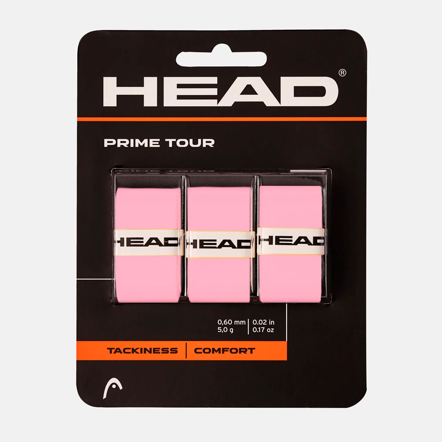 Head Prime Tour Overgrip 3pk (Pink)