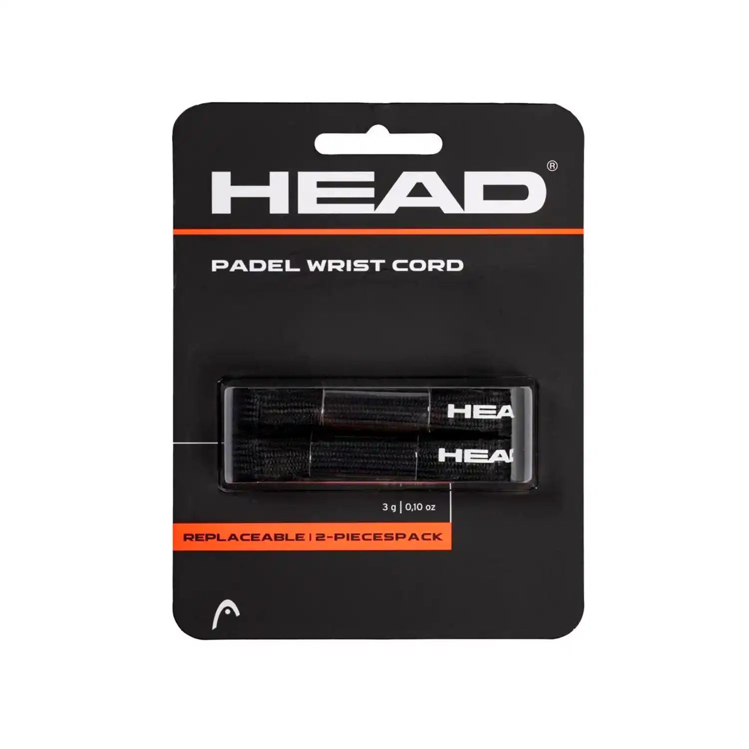 Head Replaceable Padel Cord (Black)