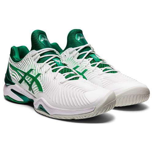 Asics Court FF Novak Mens Shoe (White/Kale)