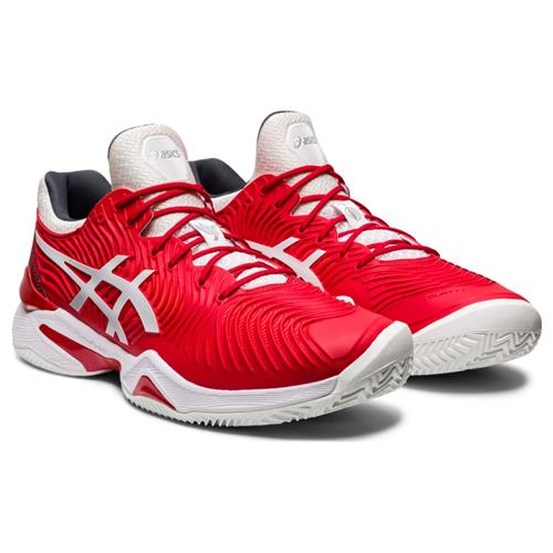 Asics Court FF Novak Clay Mens Shoe (Red/White)