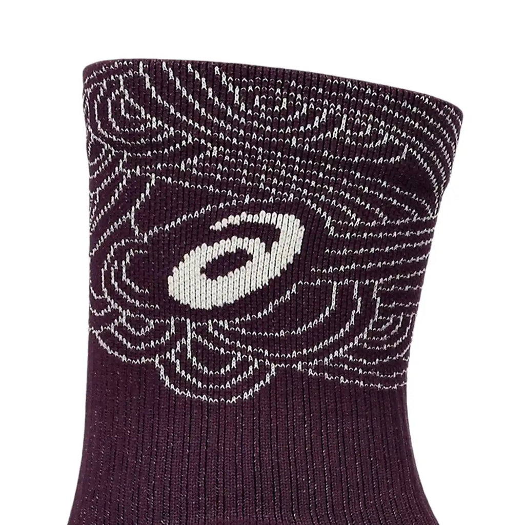 Asics Seasonal Court + Tennis Crew Sock (Dark Aubergine)