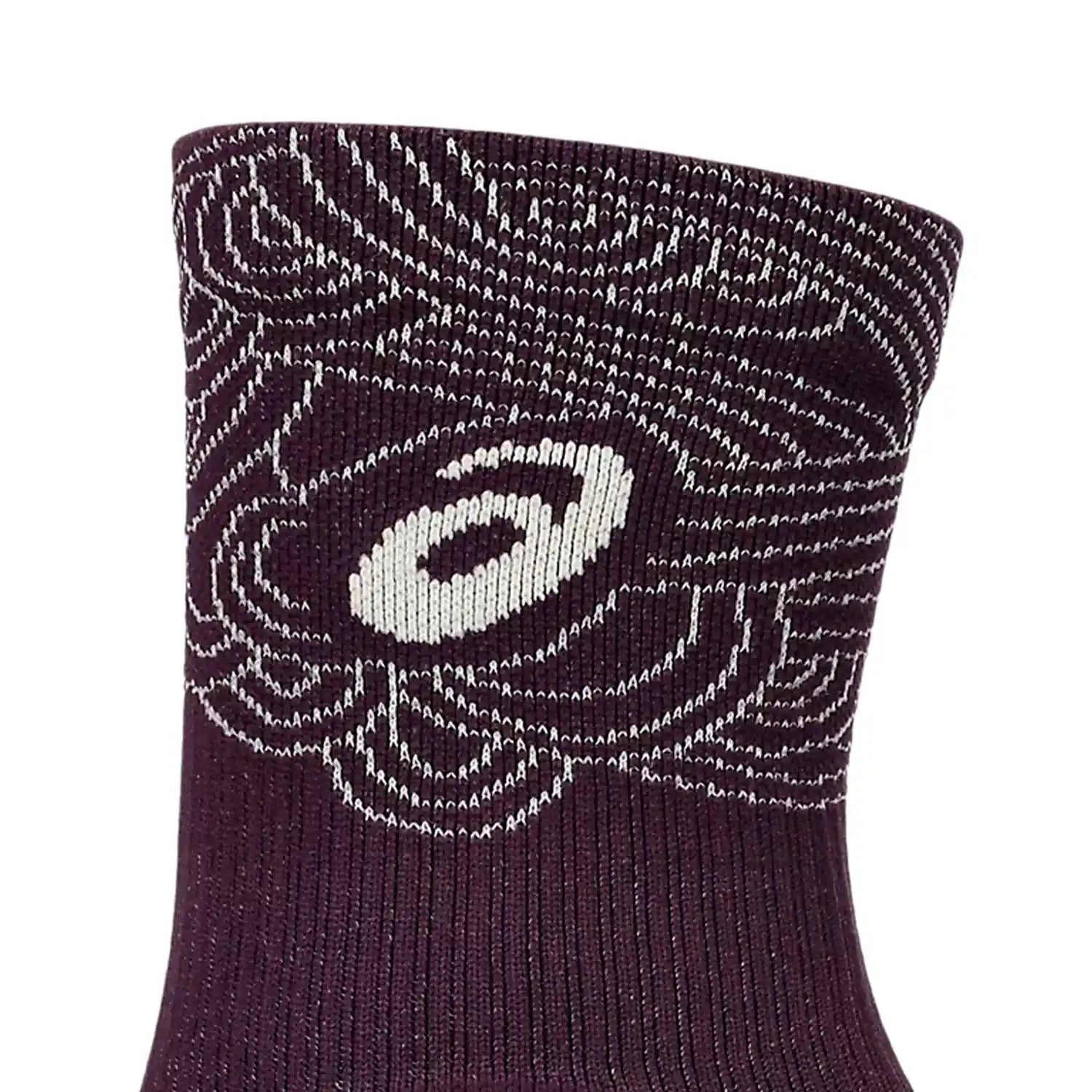 Asics Seasonal Court + Tennis Crew Sock (Dark Aubergine)