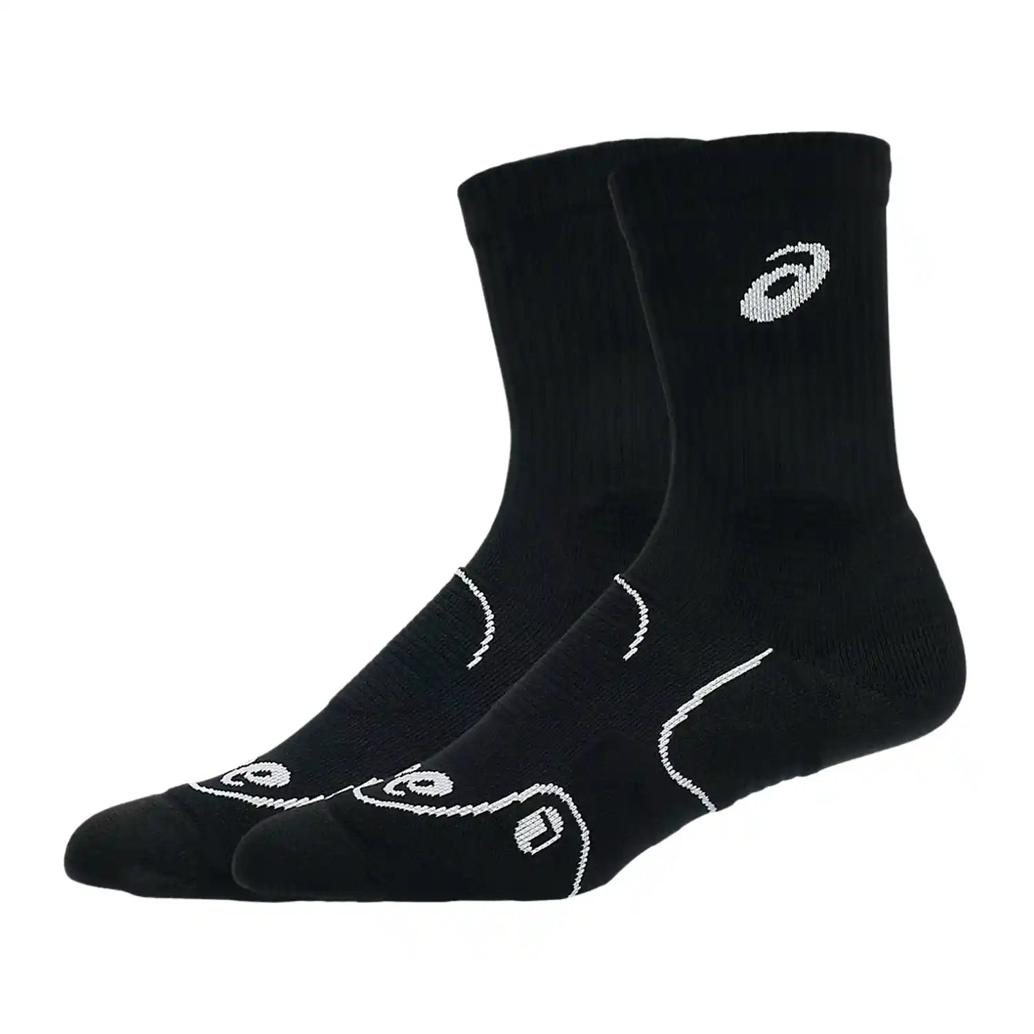Asics Court+ Tennis Crew Sock (Performance Black)