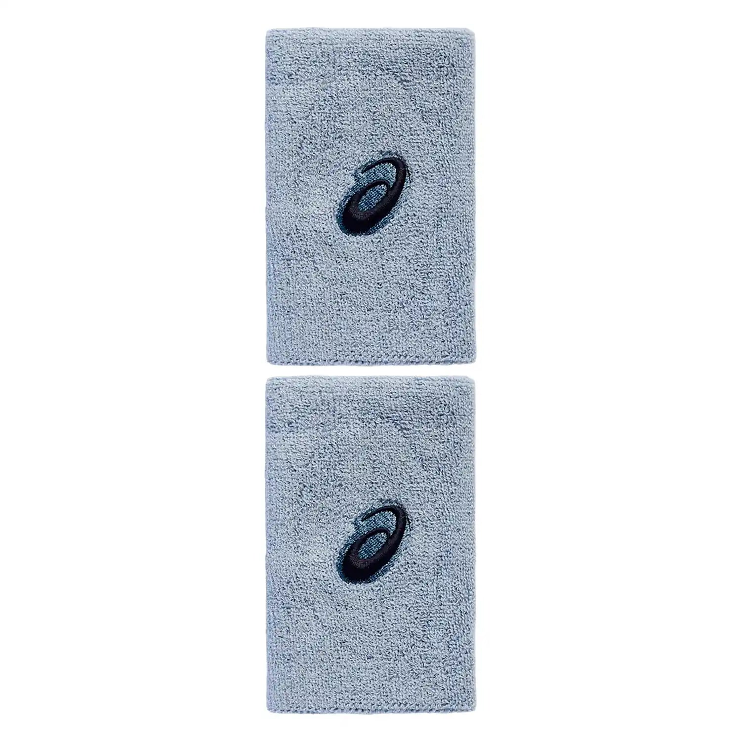 Asics Wrist Band Pair Long (Grey Blue)