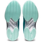 Asics Solution Speed FF Clay Womens Shoe (Cyan/White)