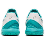 Asics Gel-Resolution 8 Womens Shoe (White/Lagoon)
