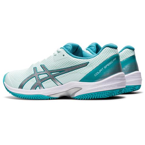 Asics Court Speed FF Clay Womens Shoe (Mint/Silver)