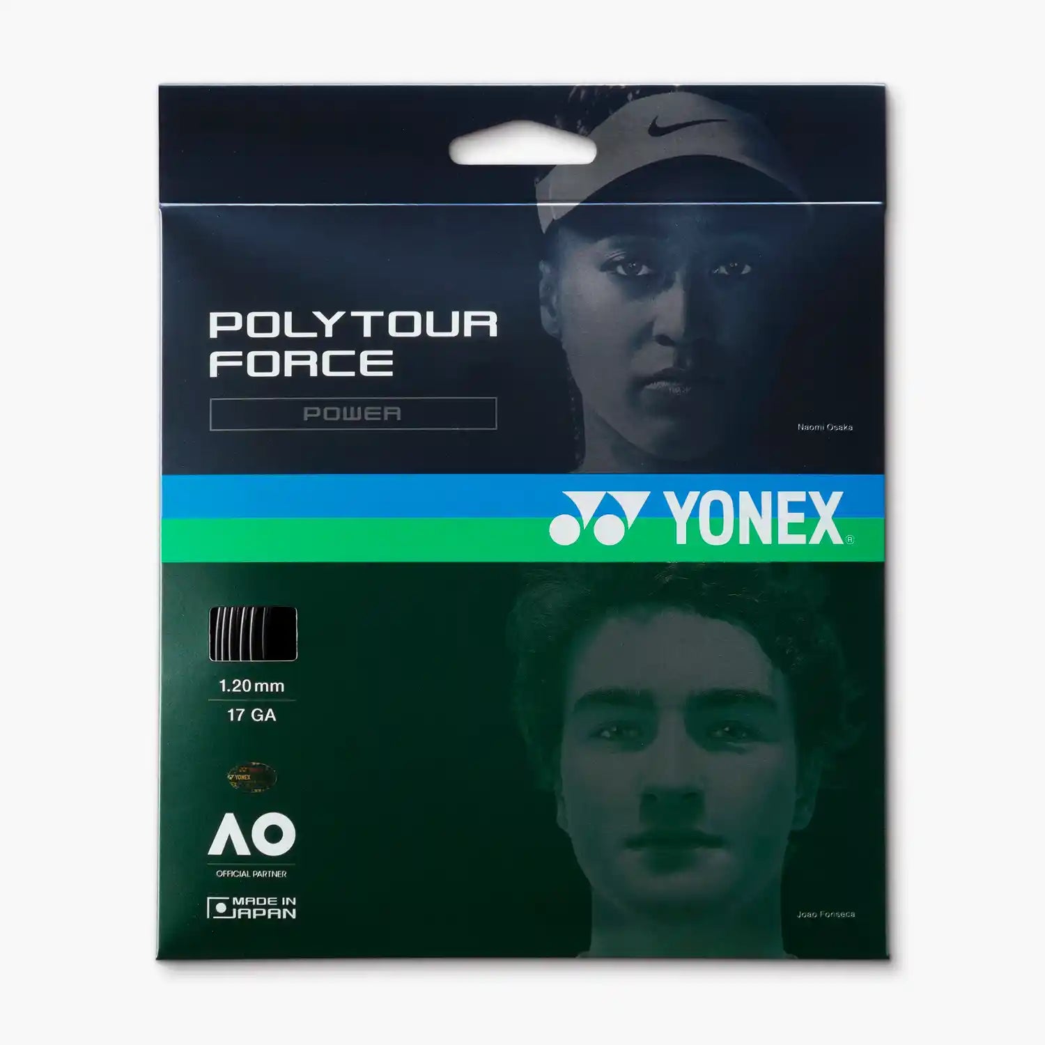 Yonex PolyTour Force 125 String Set (Black)