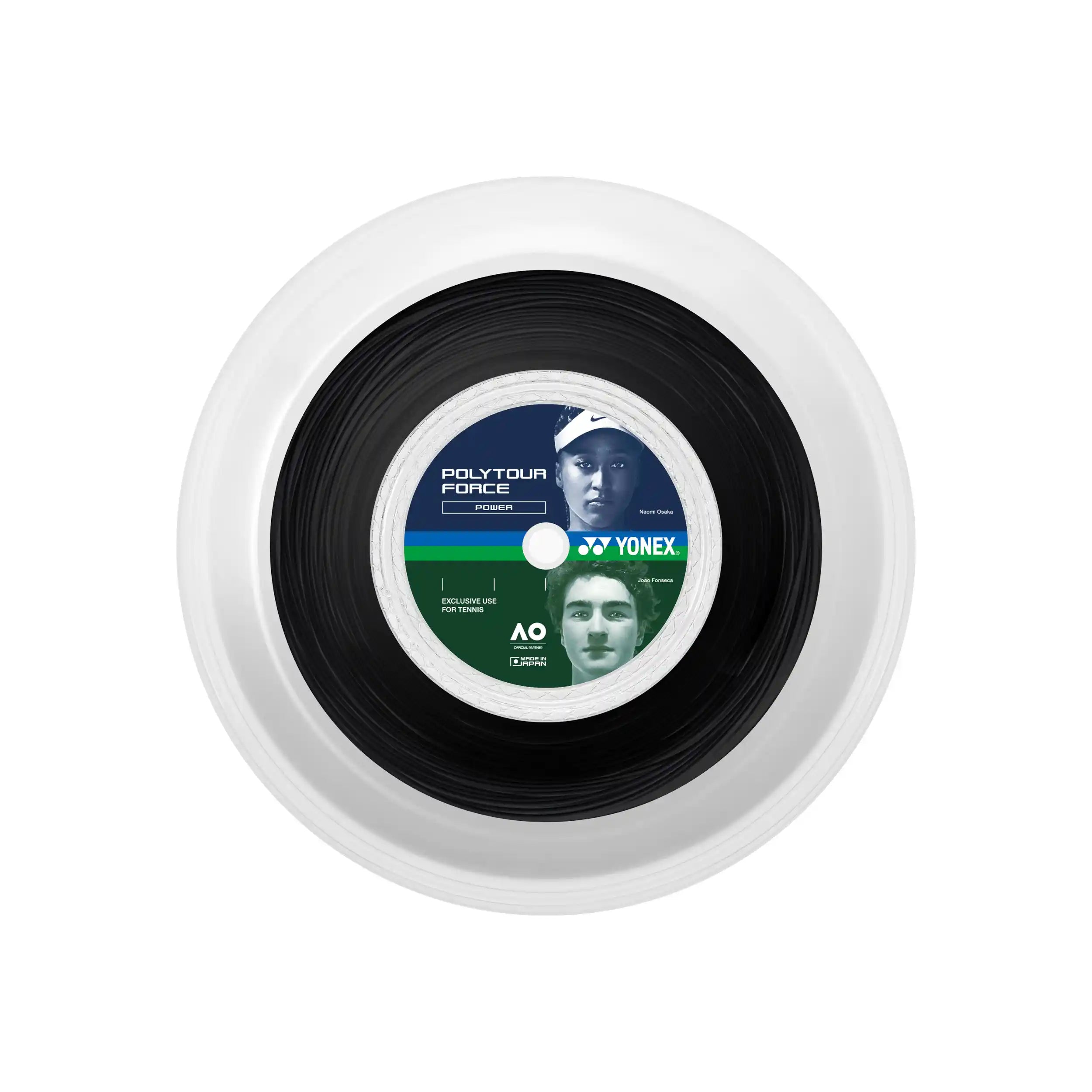 Yonex PolyTour Force 125 200m Reel (Black)