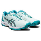 Asics Court Speed FF Clay Womens Shoe (Mint/Silver)