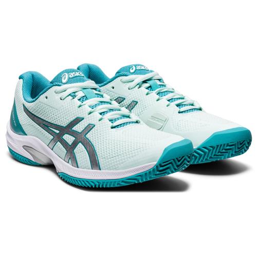 Asics Court Speed FF Clay Womens Shoe (Mint/Silver)