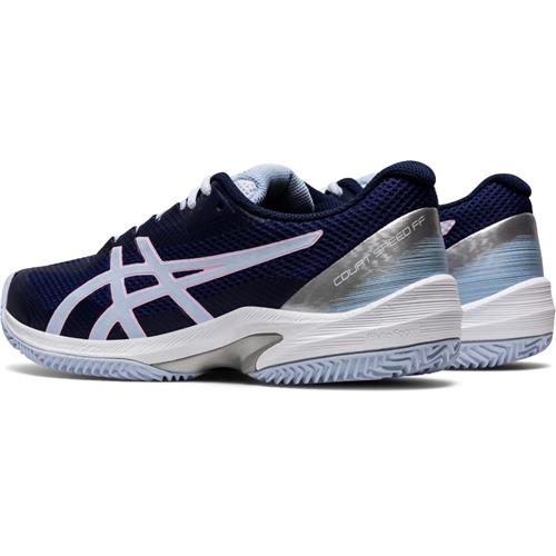 Asics Court Speed FF Clay Womens Shoe (Peacoat/Sky)