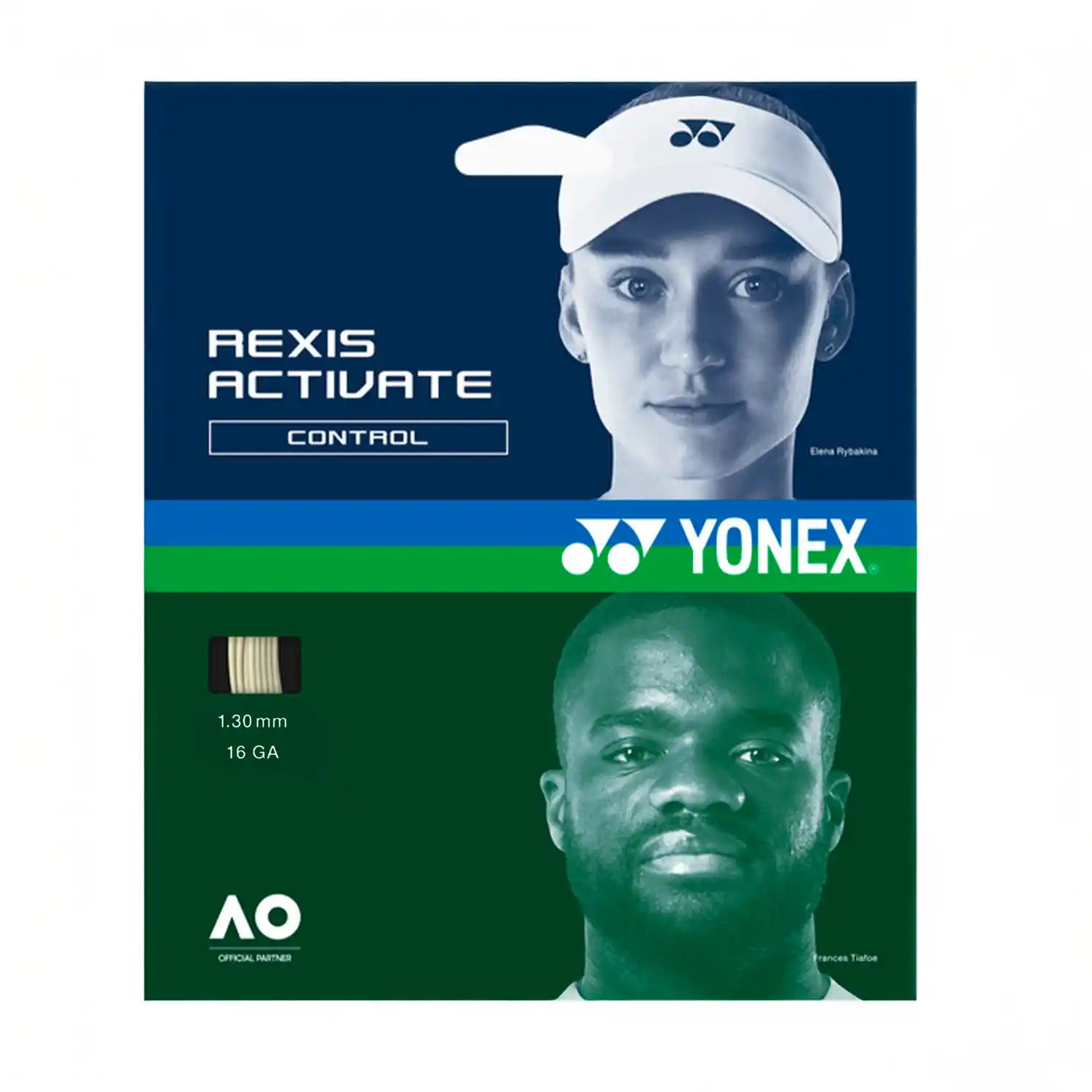Yonex Rexis Activate 1.30mm / 12m Set (White)