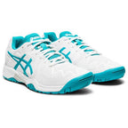 Asics Gel-Resolution 8 GS Kids Shoe (White/Lagoon)
