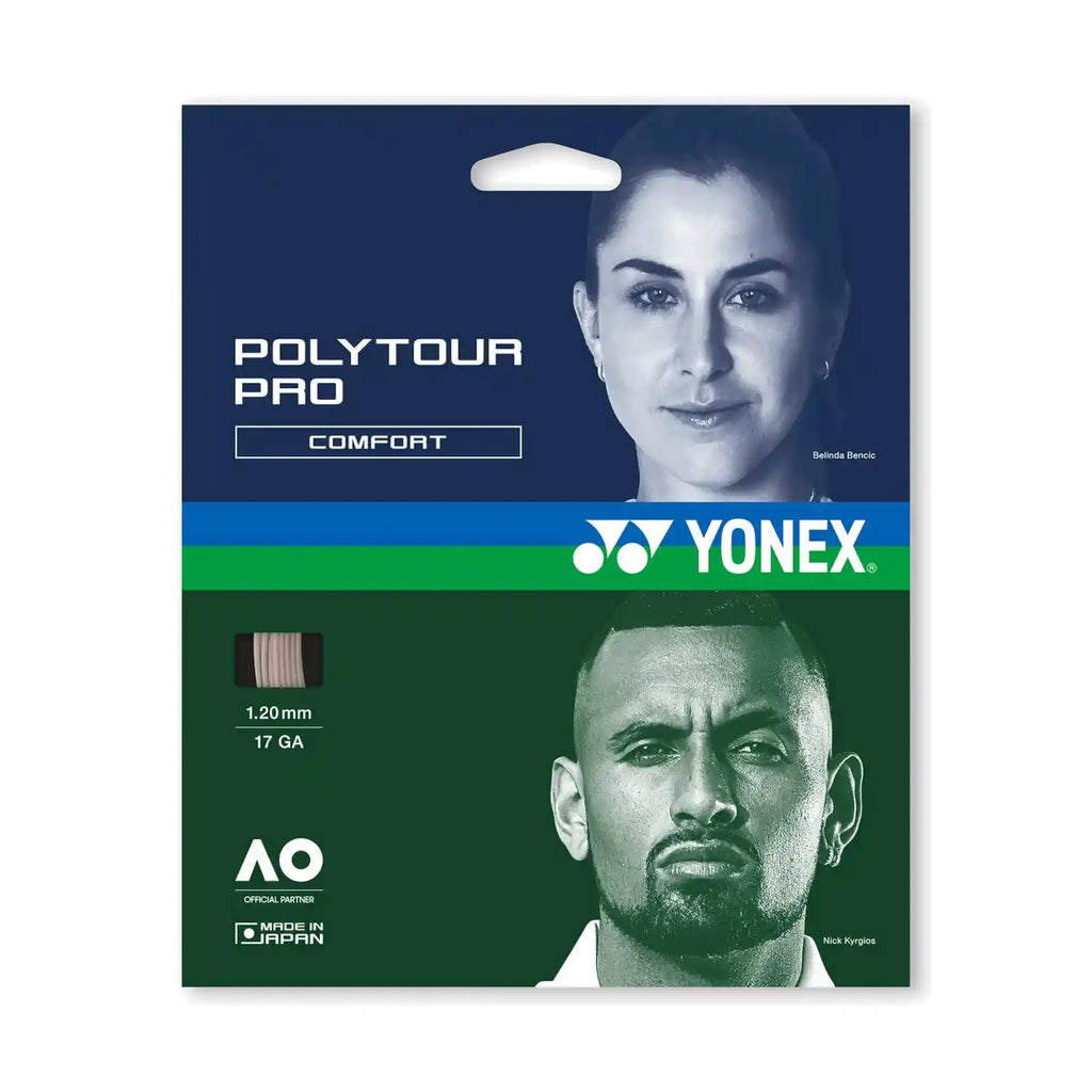 Yonex PolyTour Pro 1.20mm/17 12m Set (Warm Gray)